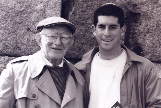 Mike Kaufman and His Grandfather who survived the Shoah