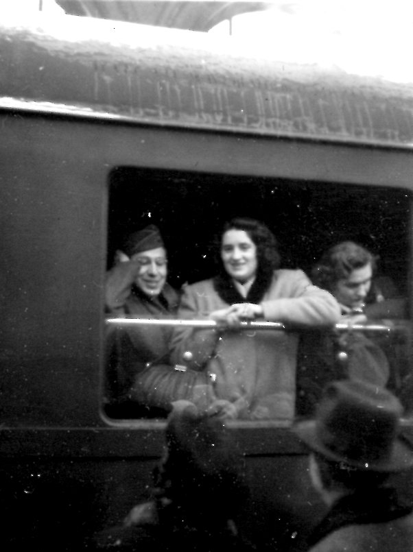 Judith Leiber pictured leaving Budapest for New York in December, 1946 Courtesy of Judith Leiber, Photograph by Eva Peto
