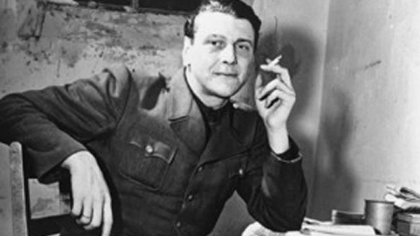 Otto Skorzeny Waiting in a cell as a witness at the Nuremberg trials, 24 November 1945.Wikimedia Commons 